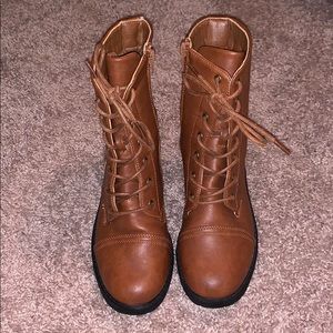COPY - Brown Laceup Boots